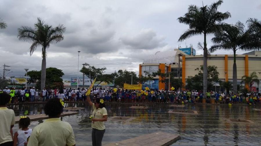 Caminhada marca luta contra exploraÃ§Ã£o sexual infantil na Serra